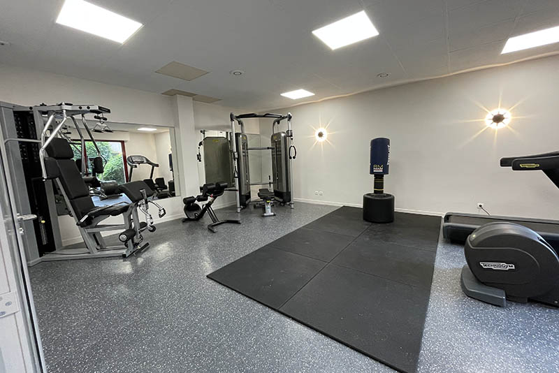Salle de sport vue globale